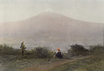 De Fousi-Yama, Vulkaan van Japan